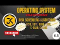 6 5 Disk Scheduling Algorithms Explained FCFS SSTF SCAN LOOK C-SCAN C-LOOK GATE Problems