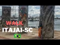 4k Walk Tour around Itajai in Santa Catarina