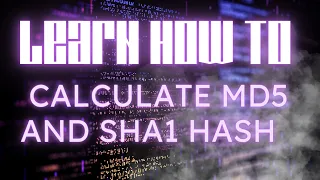 Learn How To Calculate MD5 And SHA1 Hash Values With Free HashMyFiles Software 