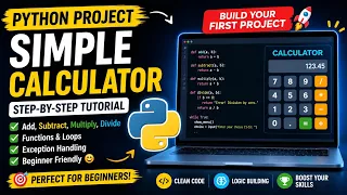 Python Beginner Project 1 Simple Calculator