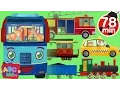 Wheels on the Bus and Vehicles | +More Nursery Rhymes \u0026 Kids Songs - CoCoMelon