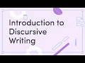 HSC English Introduction to Discursive Writing