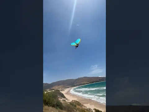 Kid flying crazy high with a wing! 🤯😱