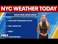 Warm now snow later NYC weather forecast for March 12