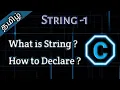 33 String in C Tamil Pro Techniques