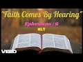 The Holy Bible - Reading EPHESIANS Chapter 6 NLT