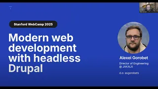 Modern web development with headless Drupal