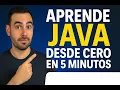 Aprende Java desde CERO en 5 minutos Guia completa paso a paso 2026