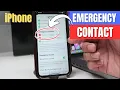 How to Add an Emergency Contact on iPhone Easy Steps