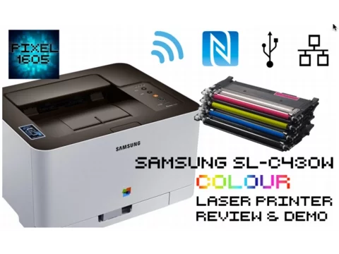 Download MP3 WIRELESS Samsung C430W COLOUR Laser Printer. Unboxing, Full setup and Demo
