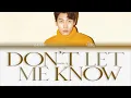 Download Lagu SHAUN – Don't Let Me Know [ПЕРЕВОД НА РУССКИЙ Color Coded Lyrics]