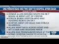 One person dead and two sent to hospital after crash on State Route 7