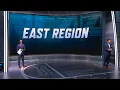 Seth Davis and Greg Gumbel announce the East Region of the NCAA tournament