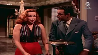 مشهد من فيلم لا أنام نادية لطفي ويحيى شاهين 