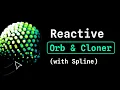 How to Create a Tech-Inspired Reactive 3D Orb in Spline