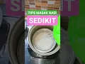 Lagu Tips masak nasi sedikit, begini aja lebih cepat matang #shorts