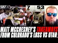 Matt McChesney s TAKEAWAYS From Colorado s Embarrassing LOSS vs Utah