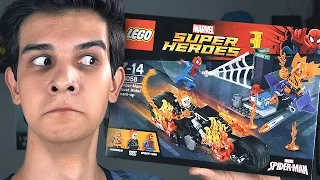 LEGO Marvel Призрачный Гонщик- Набор На Обзор (76058)