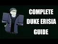 Duke Erisia guide quest location fight more I Deepwoken guide