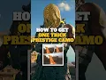 MW3 Season 3 How to Get One Trick Prestige Camo