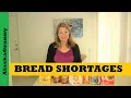 Bread Shortages Bread Ideas for Emergencies