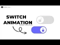 Create Toggle Button Animation in HTML CSS JavaScript
