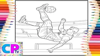 Ronaldo Overhead Coloring Book