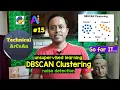 DBSCAN Clustering Part-15 Density-Based Clustering with Noise Detection ML in Python