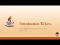 1 - Introduction To Java Java Development Tutorials Urdu Hindi 2019