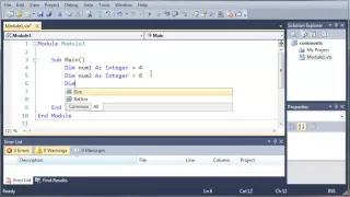 Visual Basic Tutorial - 9