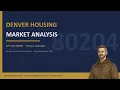 Denver ZIP 80204 Housing Market Analysis Prices Cooling as Inventory Rises