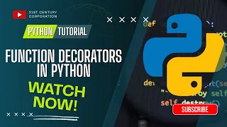 Learn Python Decorators in 6 minutes Python Full Tutorial for Beginners