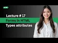 Lecture 17 Forms and input tags in HTML Web Development Tutorial for Beginners Hindi