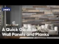 Wall Planks Panels Guide