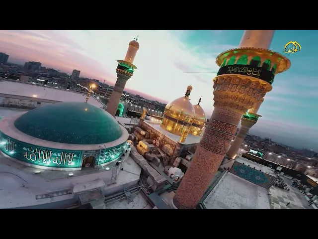 ⁣من سماءِ الكاظمية.. مشهدٌ يختصرُ حكايةَ الوفاء لموكب بني عامر #عزاء_موكب_بني_عامر