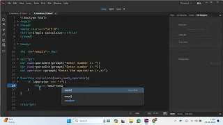 JavaScript Tutorial 11 - Functions IF ELSE IF ELSE