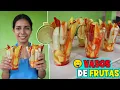 PREPARE VASOS LOCOS DE FRUTA