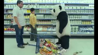 Never Say No To Panda SUPERMARKET اعلان باندا اعلانات بانده 
