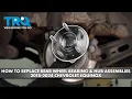 How to Replace Rear Wheel Bearing Hub Assemblies 2018-2024 Chevrolet Equinox