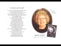 Beth Smith Funeral Service