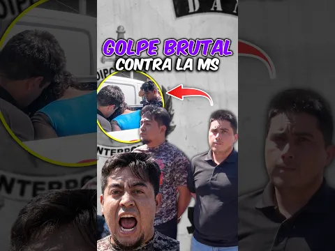 🚨🔥 ¡“El Chicas” se quedó sin escapatoria! Así fue la captura #cecot #elsalvador