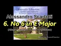 6. Alessandro Scarlatti - No 6 in E Major