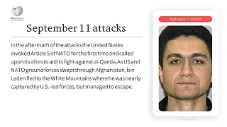 September 11 attacks Wikipedia by Comovid AI platform