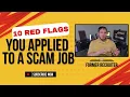 10 Red Flags of Job Scams And How to Avoid Fake Job Offers