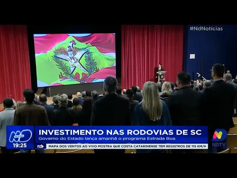 Investimento nas rodovias de SC: Governo do Estado lança amanhã o programa Estrada Boa