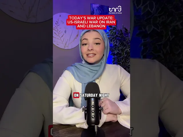 ⁣Today's Wae Update: US-Israeli War on Iran and Lebanon