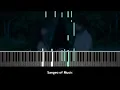 The Tunnel to Summer, the Exit of Goodbyes OST : finale | Piano cover