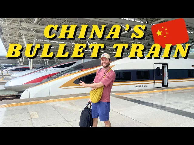 2nd Class on China's Fastest Bullet Train! Shanghai to Beijing🇨🇳🇬🇧