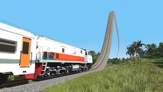 Bisakah Kereta Ini Nanjak? Uji Kecepatan Kereta Api di Tanjakan Ekstrem!