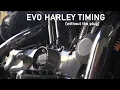 Adjusting Evo Harley Timing Without the clear plug